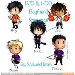 PJO & HOO Boyfriend Scenarios