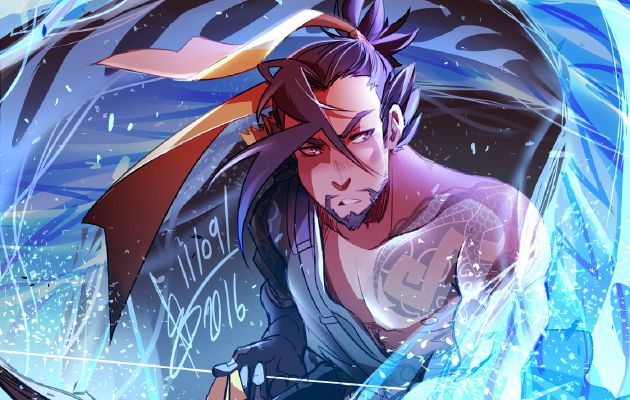 A blossoming love. • Hanzo x Reader. | OverWatch OneShots!