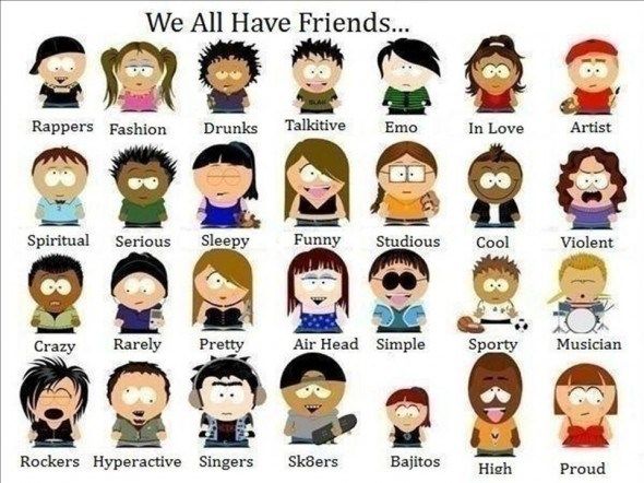 High school stereotypes