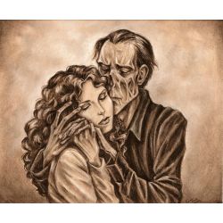 Get The Phantom Of The Opera Erik And Christine Background