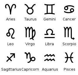 Zodiac signs' information