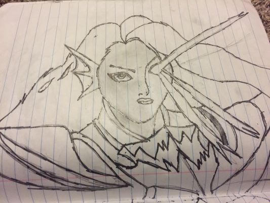 Drawing Three Realistic Undertale Undyne Drawing I Did 3