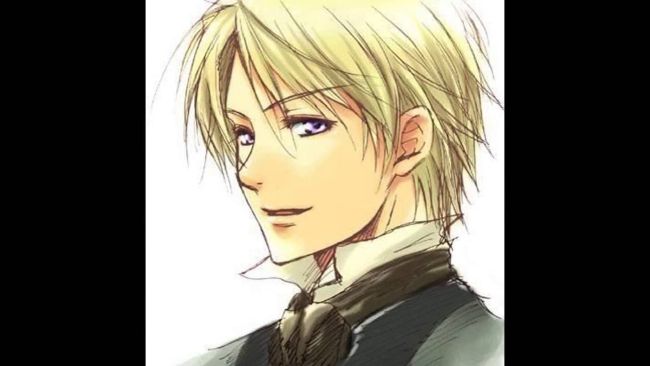 Anime guys with blonde hair