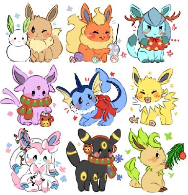 ~Winter Forms!~ | Seasonal Eeveelution Roleplay Pt.2