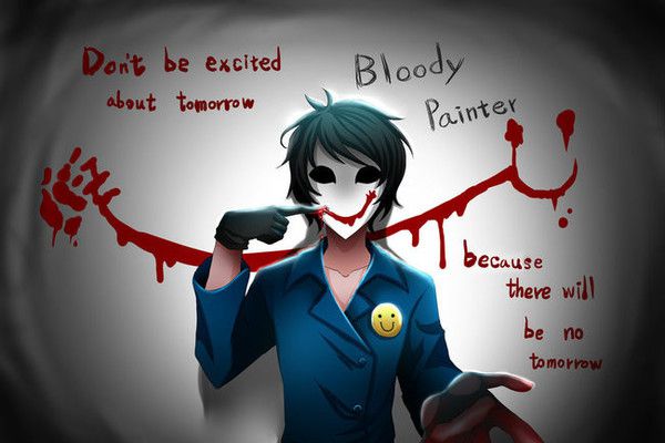 Bloody Painter. | Which Creepypasta Loves You? (Long Results) - Quiz Bloody Painter. | Which Creepypasta Loves You? (Long Results) - Quiz