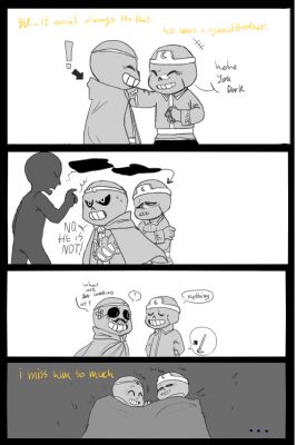 Dreamtale Brothers Are Best Brothers Nightmare Sans Protection Squad 2