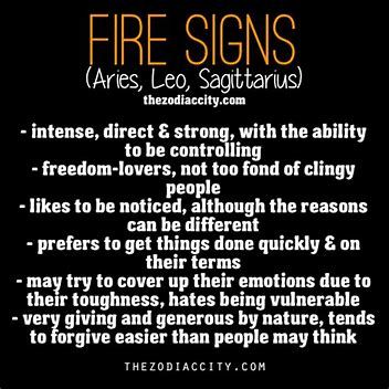 Fire Signs ¤ | CreepyPasta Zodiac Book