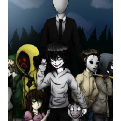 Creepypasta fangirl/real/fandom scenes