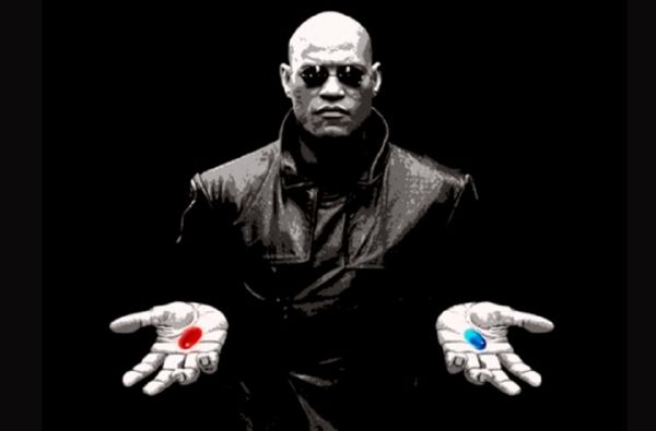 matrix red pill blue pill