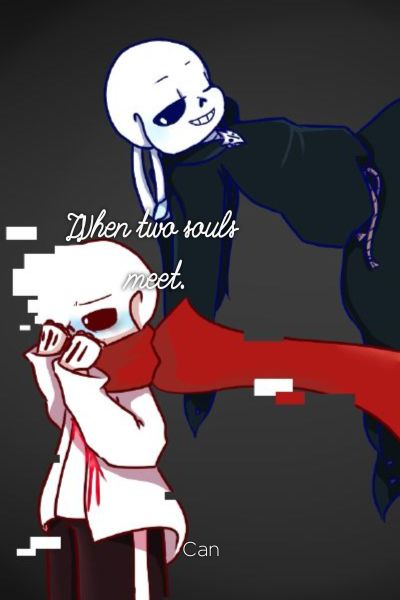 When two souls meet. (undertale afterdeath)