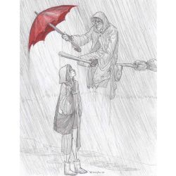 Under The Rain (Harry x Ginny Fanfic) One-Shot