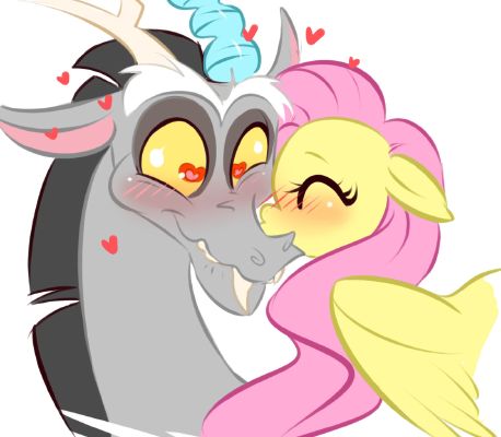 fluttershy x discord