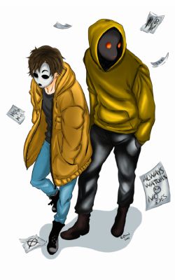 Chapter 8 | The Mask, and The Hoodie (Masky x reader x Hoodie)