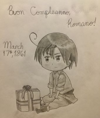 Buon Compleanno Romano Sketchbook