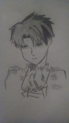 My Best Drawing Of Levi Ackerman Some Of My Art