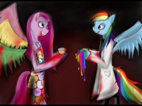 Pinkamena X Rainbow Factory Dash Mlp Grimdark Creepypasta Cupcakes And Rainbow Factory Yuri Girl Ponys Ship It Anime Gamer The Shipping Club Make 3 To Join