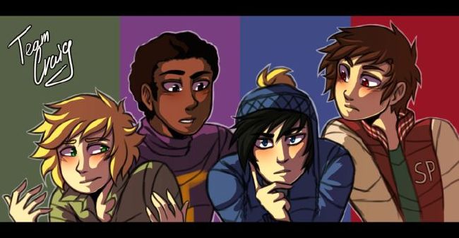 6 Old Friends Blind Admiration South Park X Male Reader