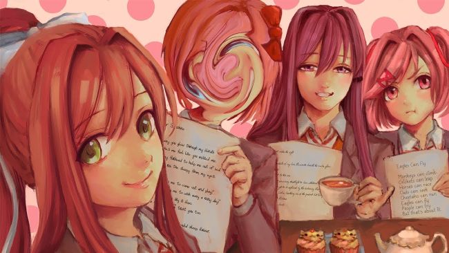 Stupendium Why Did I Say Okie Doki Ddlc My Favourite Fandom Songs