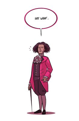 Hamilton adams administration cut rap lyrics shop