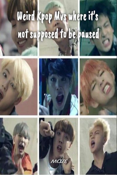 Weird Kpop MVs where it's not supposed to be paused