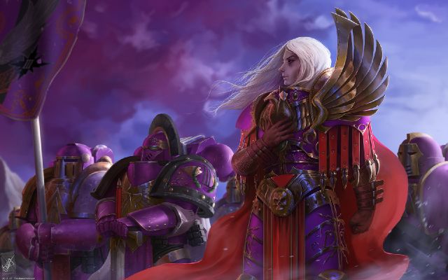 you are fulgrim the primarch of the third legion, the emperor&