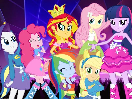 Finally at the Dance! | Equestria Girls; Midnight Sparkles story
