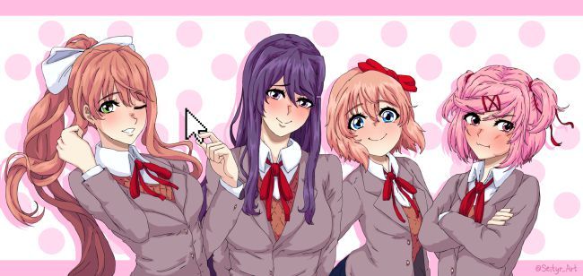 What ddlc character are you - Quiz
