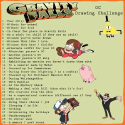 Gravity Falls Oc Challenge With Friends