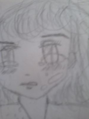 Edgy Crying Face Drawing Competition It was a pretty simple drawing. quotev