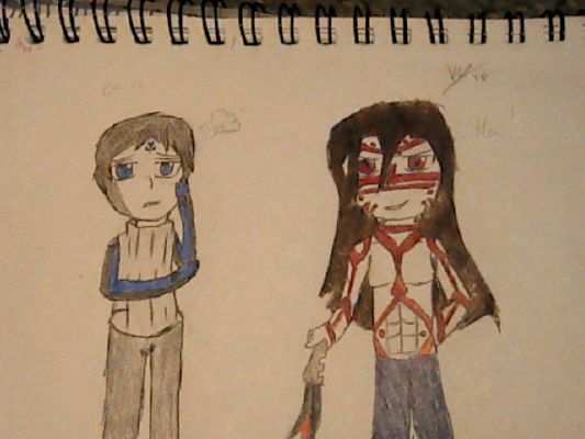 Scp 073 And Scp 076 As Chibi Colored Book O Trashy Drawings