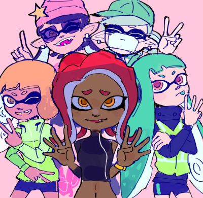 Splatoon agents canon/oneshots