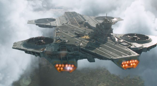 avengers assemble helicarrier