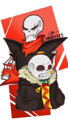 Fell Sans x Strong!Reader x Fell Papyrus | Undertale Sans And Papyrus ...