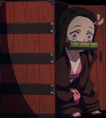Anime Girl Nezuko In Box
