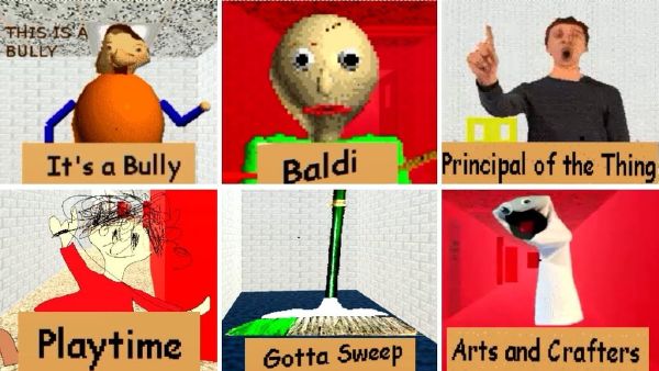 baldi's basics figures