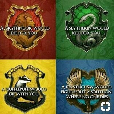 harry potter which house quiz