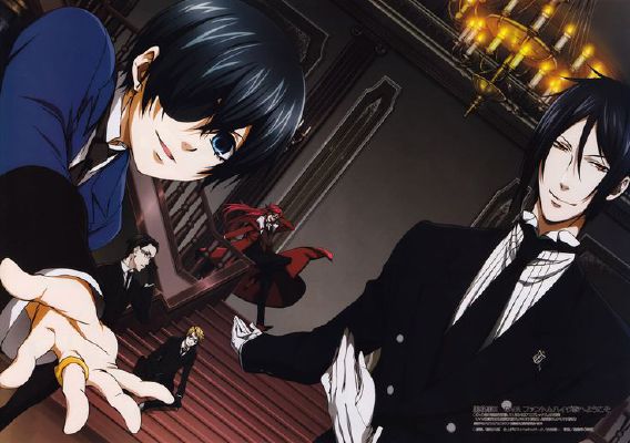 Suitable Hier To The Phantomhive Manor Black Butler Characters X Reader