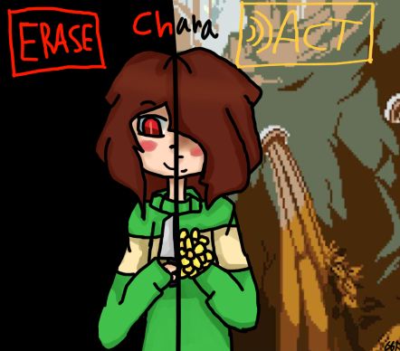 Chara Undertale Drawing Contest
