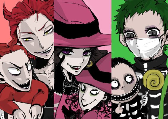 Lock Shock And Barrel Nightmare Before Christmas X Reader Anime