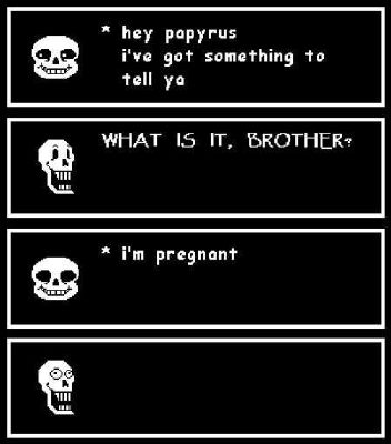 MPreg! Sans X Reader || Parenthood