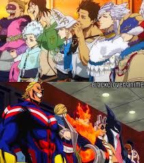 Black Clover X My Hero Academia Crossover