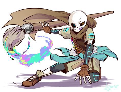 [Insert Some chapter title] | Why not a colorful smile? [Ink!Sans X ...