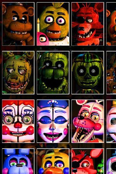 Ask Fnaf animatronics questions