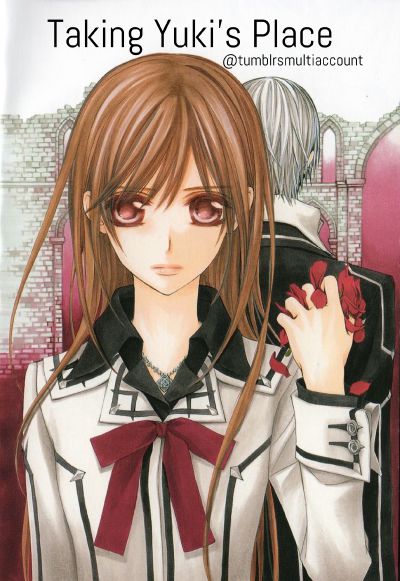 Taking Yuki S Place This is a picture of the vampire siblings from, one of our fave manga's/anime's vampire knight, it is suposed to be a pic of yuki & her it took me a while to do, and i actualy do love how yuki turned out, but unfortunetly kaname doesnt really look all that mutch like him whith the way that i drew him. taking yuki s place