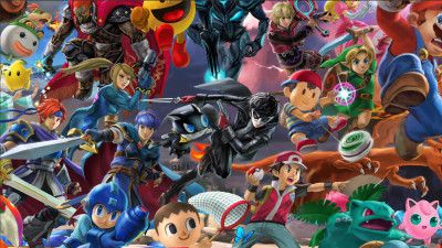 super smash bros ultimate all characters in world of dark