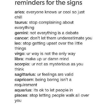 Important Zodiac Signs Squad 3