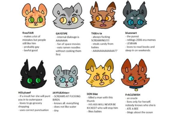 My Fav Warrior Cats Warrior Cat Memes