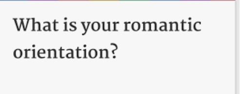 Romantic Orientation Quiz Quiz Romantic Orientation Quiz Quiz