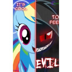 Talking To Evil Rainbow Dash 7 I M Alone This Time Everypony Was Scared Quiz