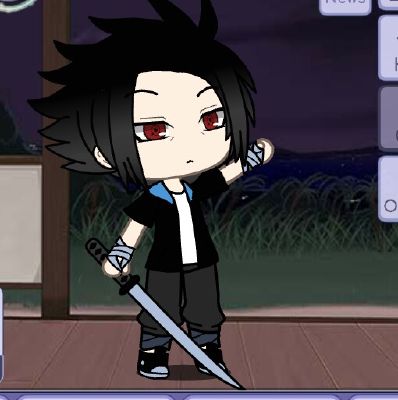 Sasuke Uchiha Gacha Life Stuff